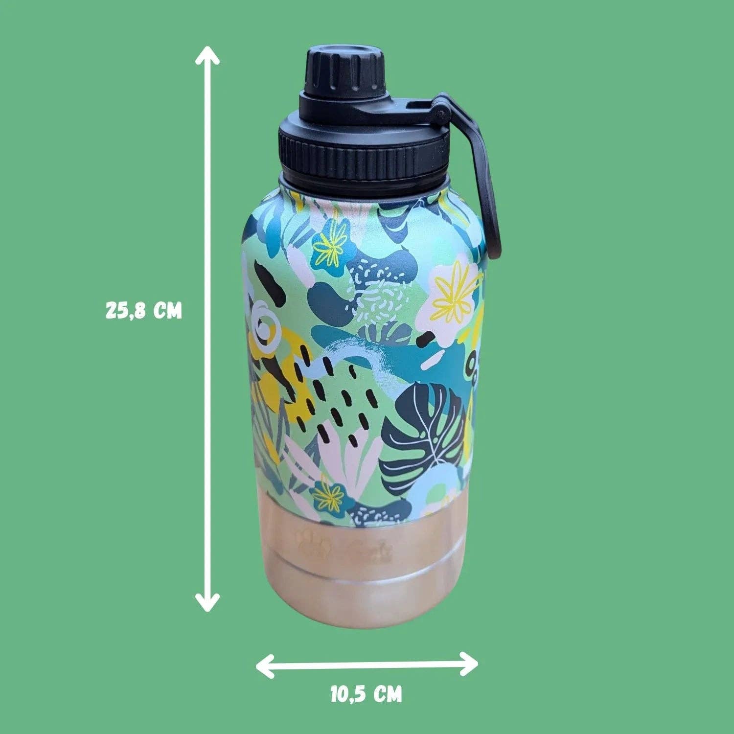 3-in-1-Trinkflasche für Hunde Récif