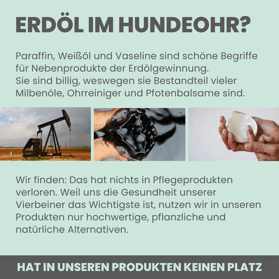 2-in-1 Ohrfein Reinigung & Pflege für Hunde & Katzen