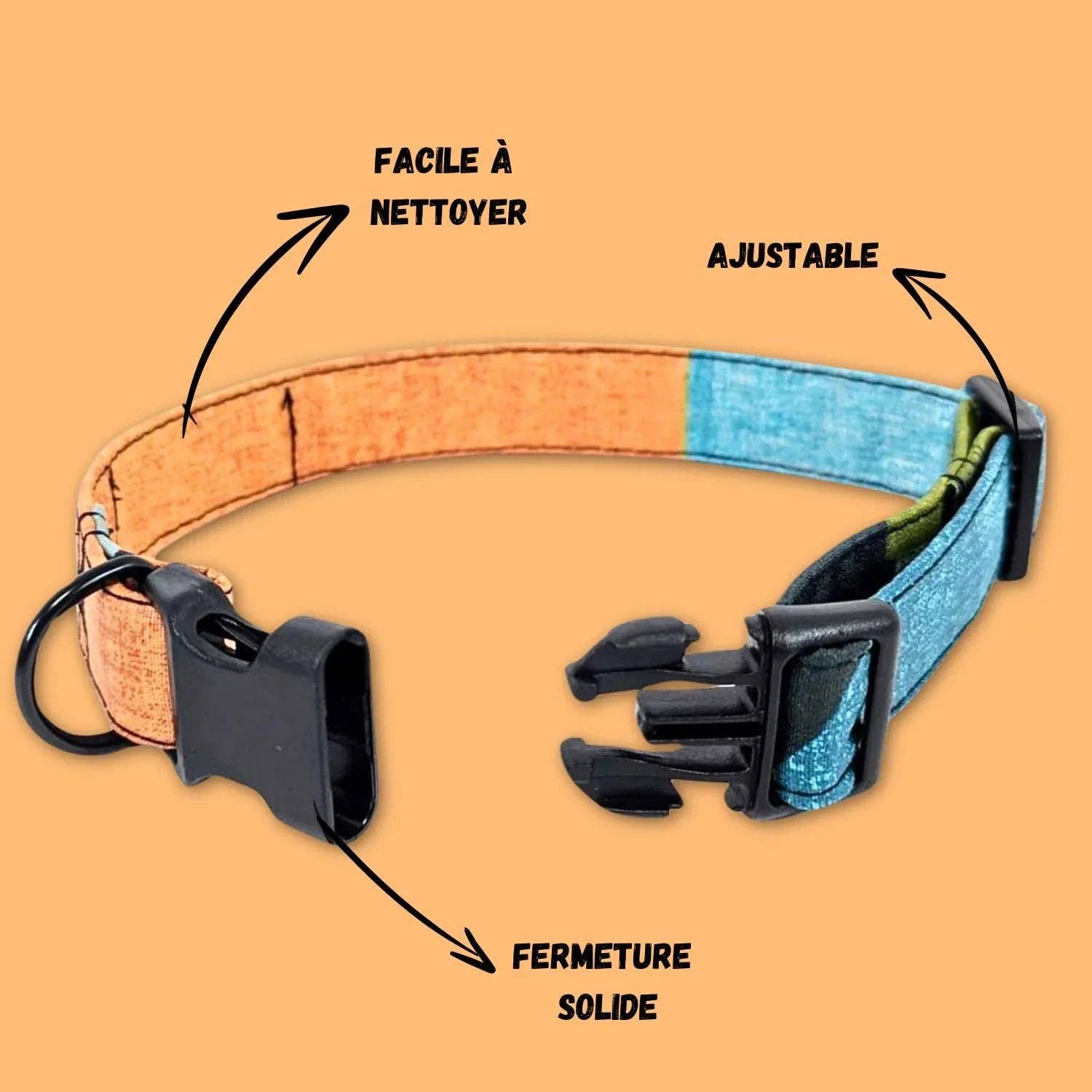 Stoffhalsband für Hunde „Summer“