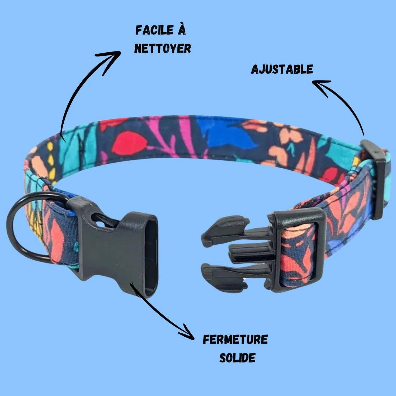 Stoffhalsband für Hunde – bezaubernd