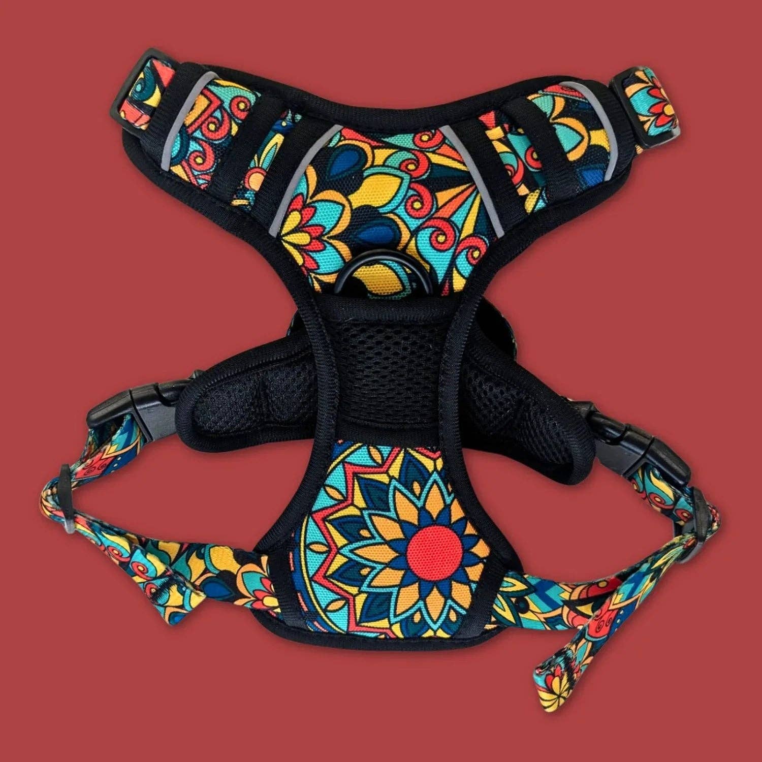 Mandala Y‑Form Komfort-Hundegeschirr