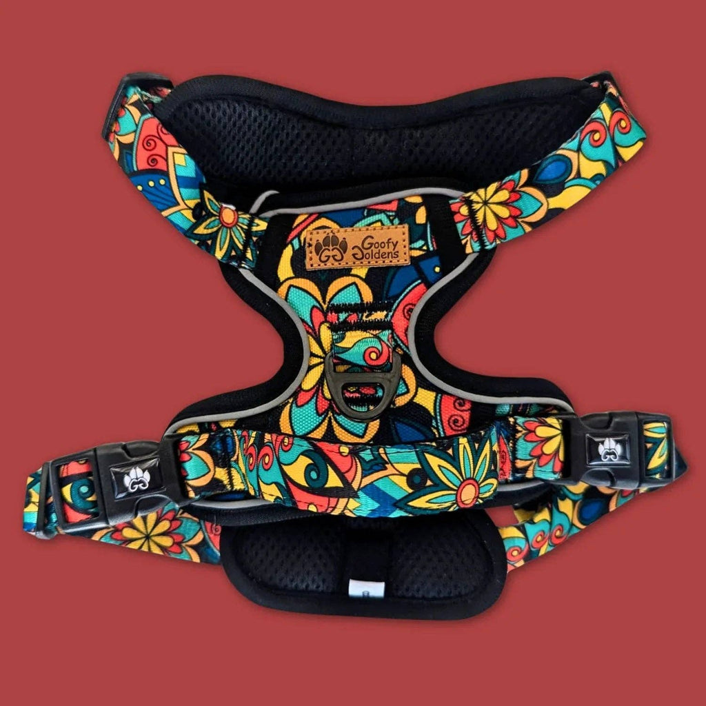Mandala Y‑Form Komfort-Hundegeschirr