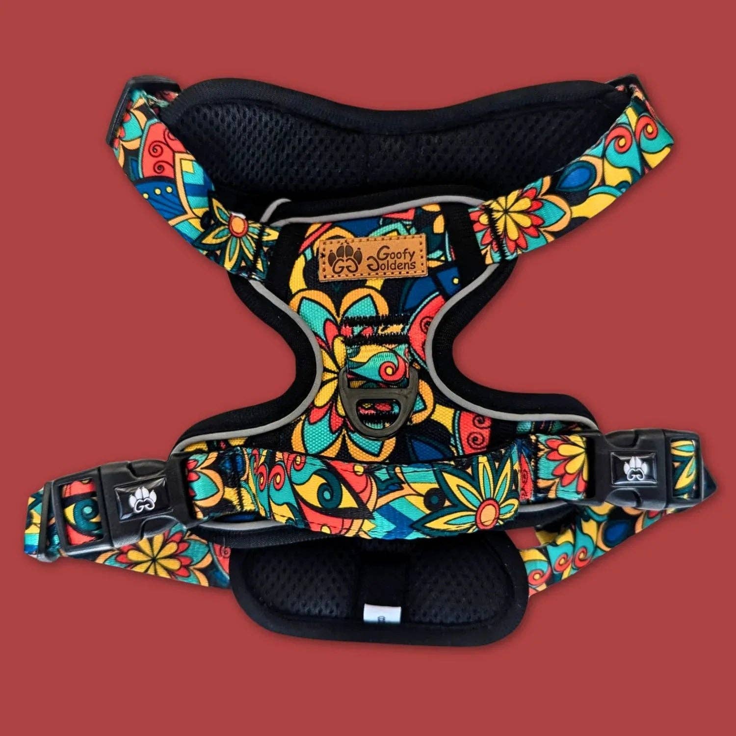 Mandala Y‑Form Komfort-Hundegeschirr