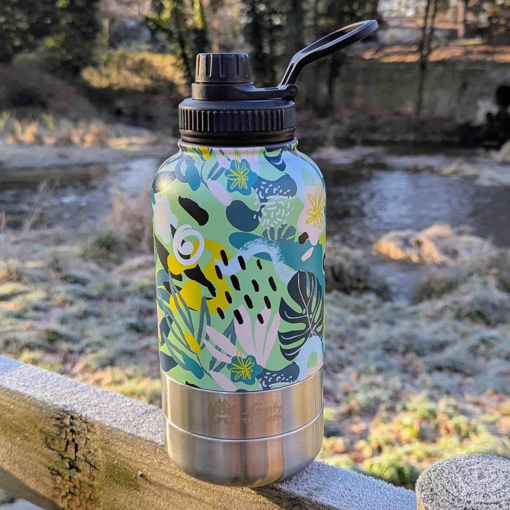3-in-1-Trinkflasche für Hunde Récif
