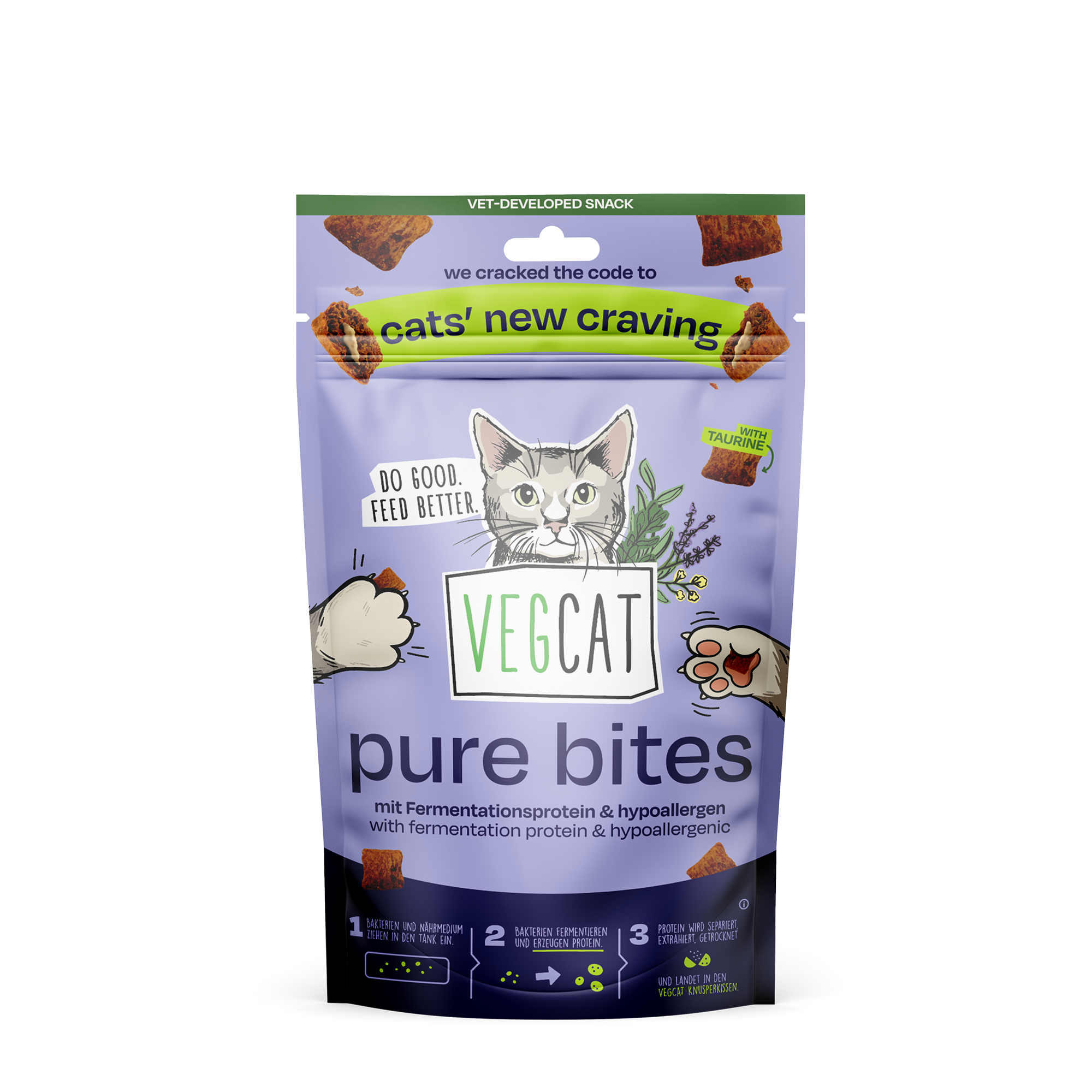 VEGCAT PURE BITES 60 g