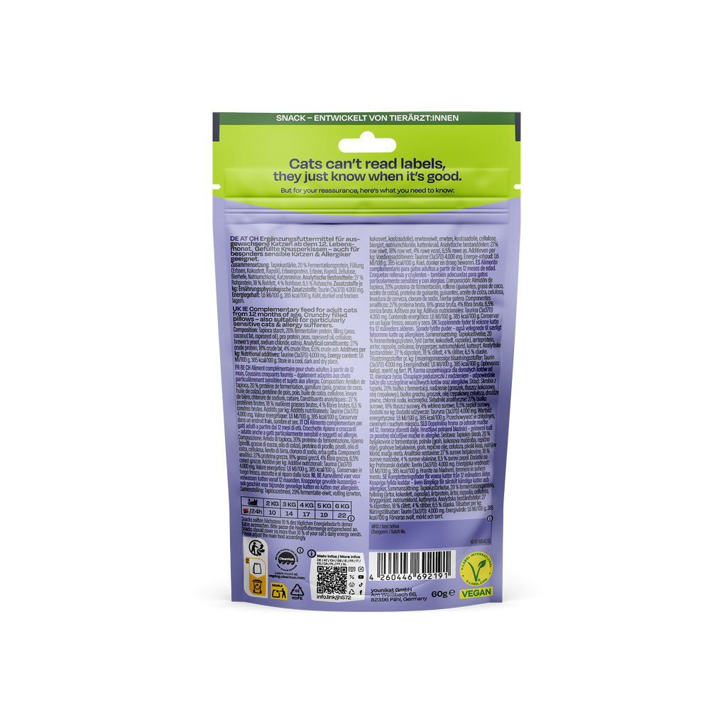 VEGCAT PURE BITES 60 g