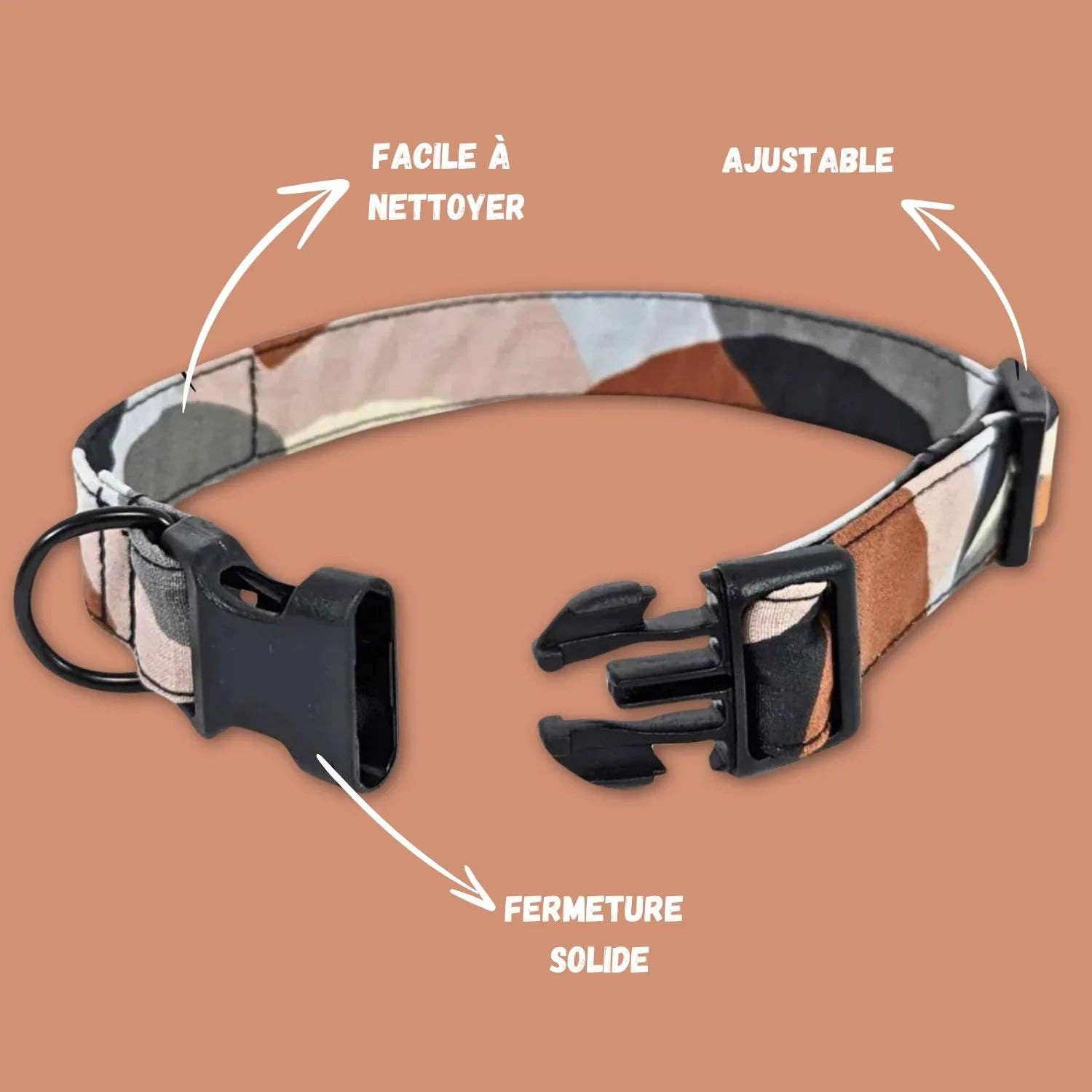 Stoffhalsband für Hund „Nature”